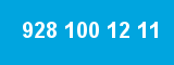 928 100 12 11